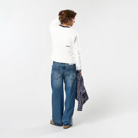 Off Season / Badge Ringer Longsleeve - Nightfall