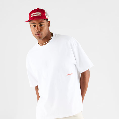 Football / Ball Boy Tee - White