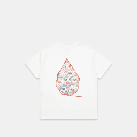 Football / Ball Boy Tee - White