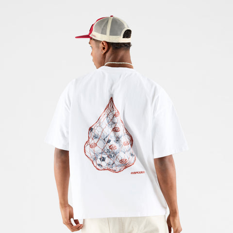 Football / Ball Boy Tee - White