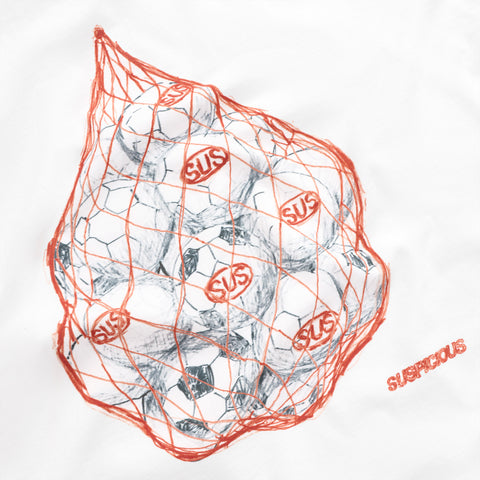 Football / Ball Boy Tee - White