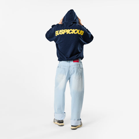 Camo / Base Hoodie - Deep Navy