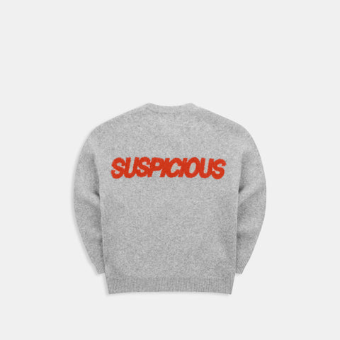 Camo / Base Knitted Sweat - Neutral Heather