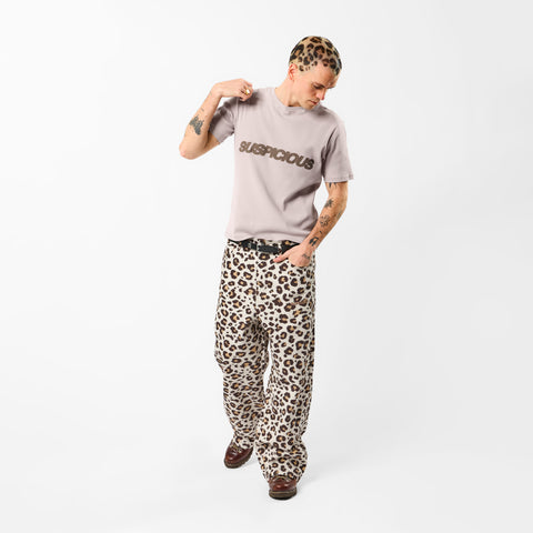 Leopard / Base Rib Tee - Washed Nomad