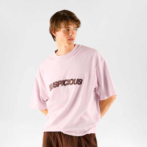 Leopard / Base Tee - Light Lilac