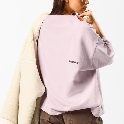 Leopard / Base Tee - Light Lilac