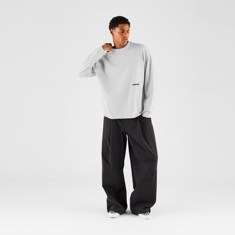 Summer Breeze / Basic Big Tech Pants - Black