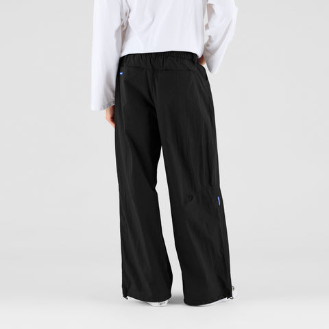 Summer Breeze / Basic Big Tech Pants - Black