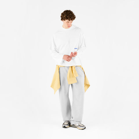 Basics / Basic Longsleeve - White