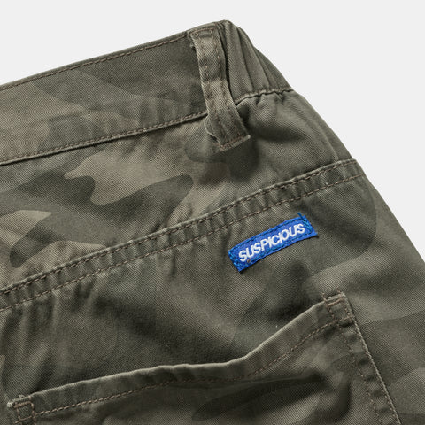 Basics / Basic Pocket Pants - Camo