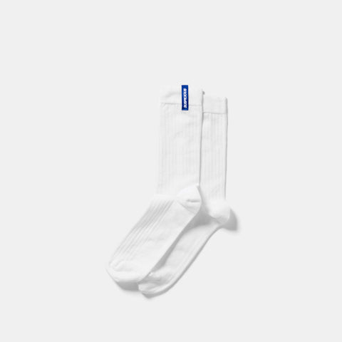 Women Drop / Basic Socks - White