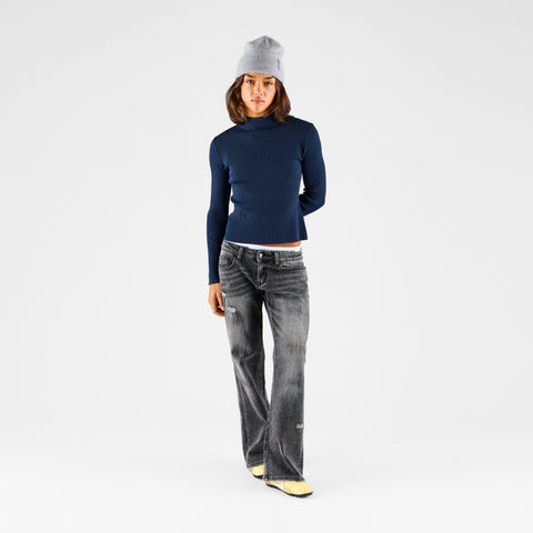 Women Drop / Basic W Bootcut Jeans - Black