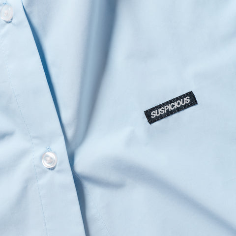 Basics / Basic W Bow Tabard Shirt - Celestial Blue