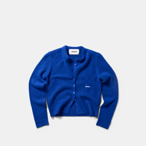 Women Drop / Basic W Cardigan - Big Blue