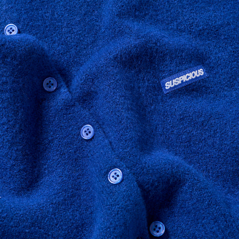 Women Drop / Basic W Cardigan - Big Blue