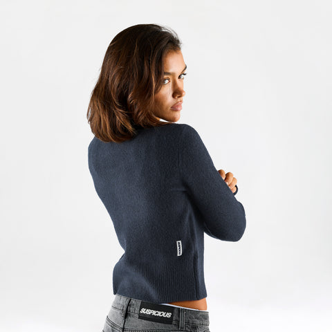 Women Drop / Basic W Cardigan - Nightfall