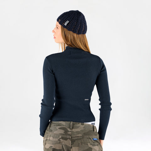 Women Drop / Basic W Fitted Knit - Nightfall