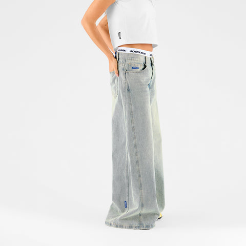 Women Drop / Basic W Jeans - Blue Dust