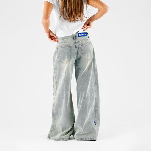 Women Drop / Basic W Jeans - Blue Dust