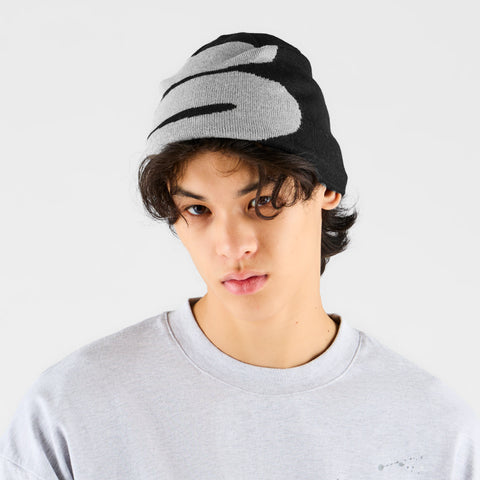 Winter 2 / Big S Beanie - Black