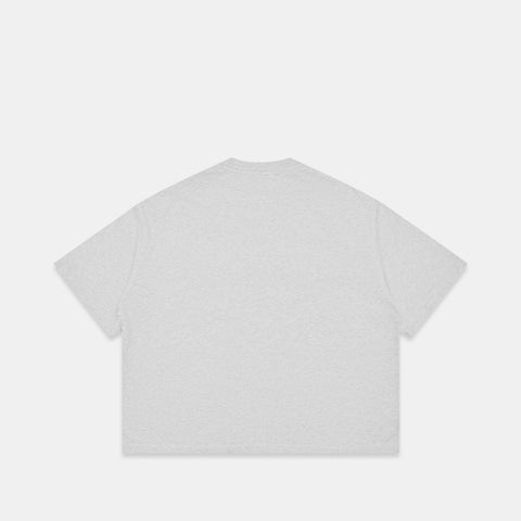 Summer Stripes / Blue Layered SSPCS Applique Tee - Ash