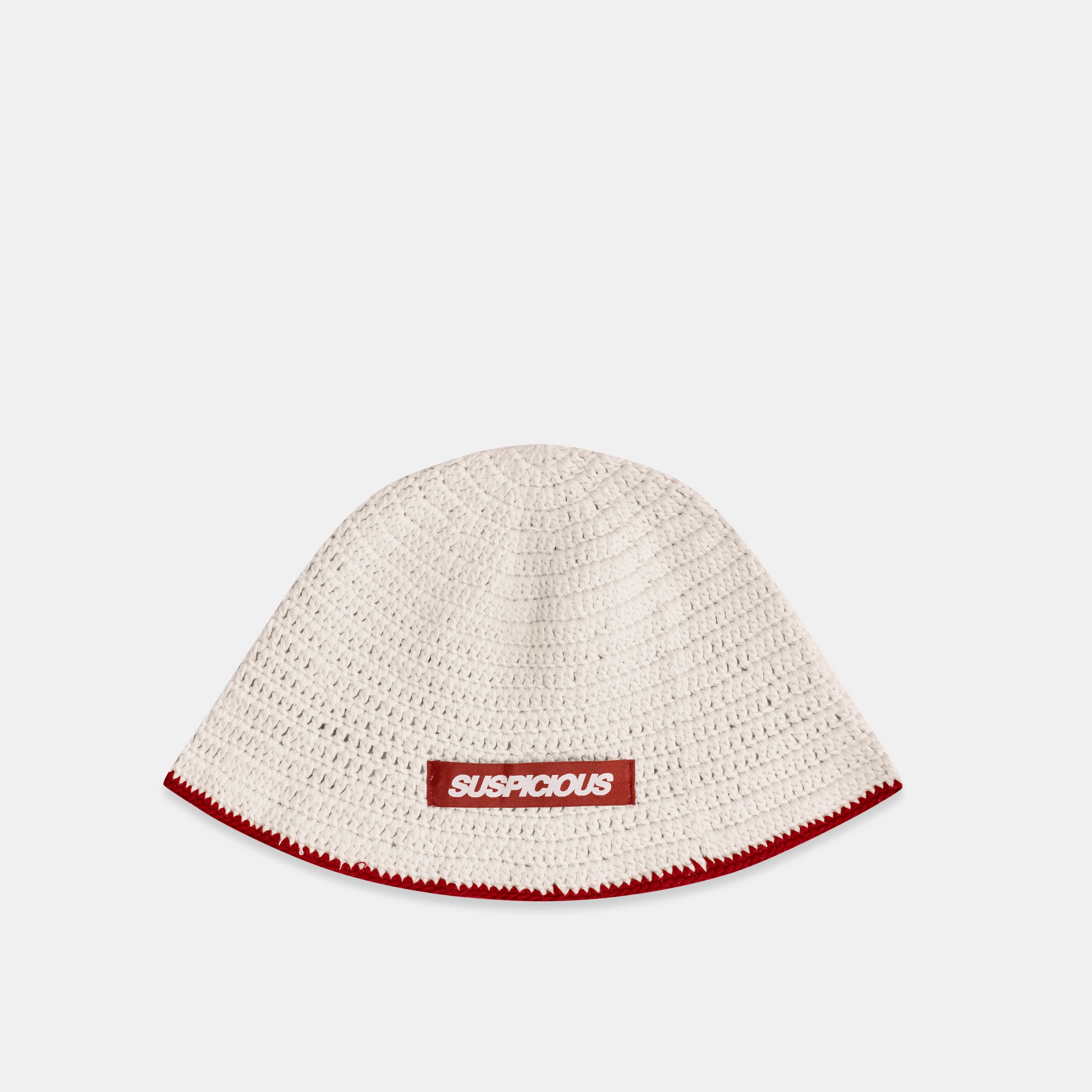 Border Crochet Hat - Natural – Suspicious Antwerp