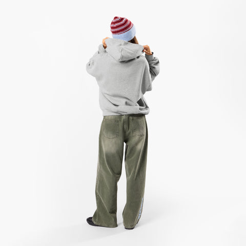 Winter3 / Badge Hoodie - Neutral Heather