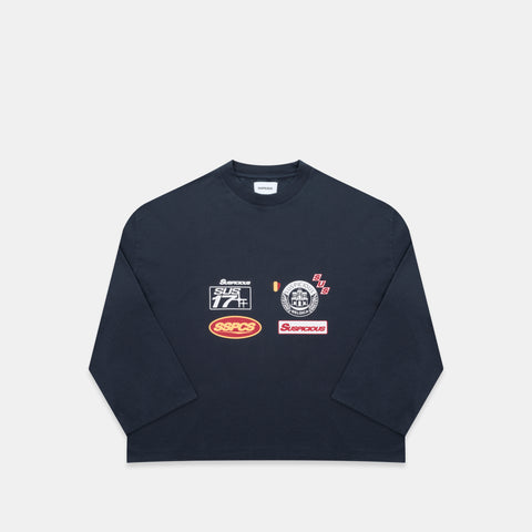 Off Season / Badge Line Up Longsleeve - Nightfall