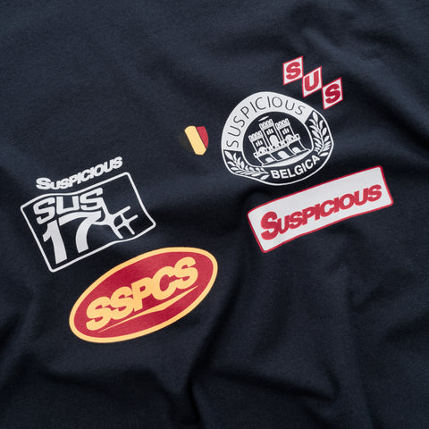 Off Season / Badge Line Up Longsleeve - Nightfall