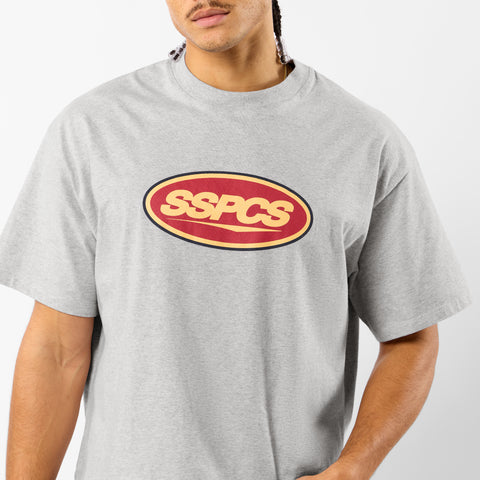 Winter3 / Badge Tee - Neutral Heather