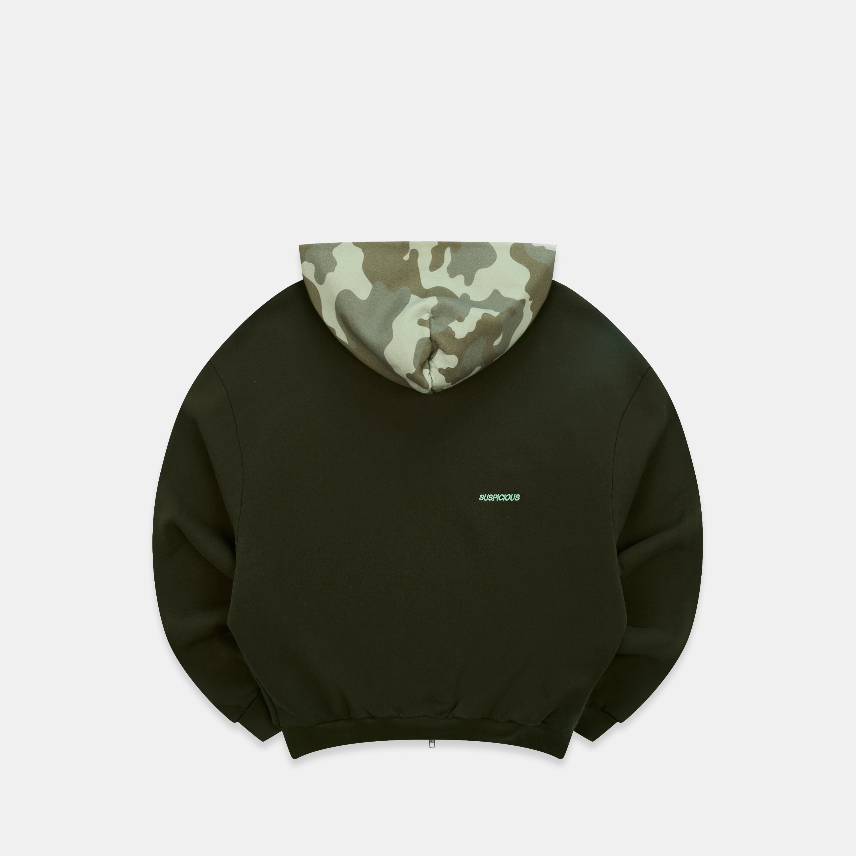 トップス MAZZ black/green camo zipped hoodie Base Zip-Up Hoodie - Tarmac – Suspicious Antwerp