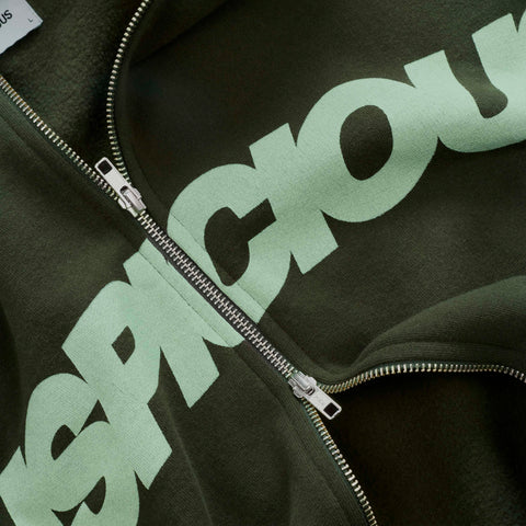 Camo / Base Zip-Up Hoodie - Tarmac