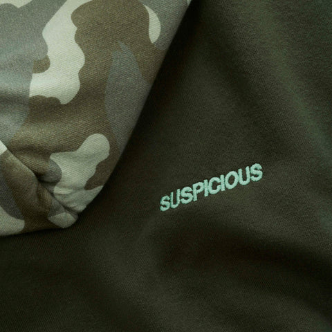 Camo / Base Zip-Up Hoodie - Tarmac