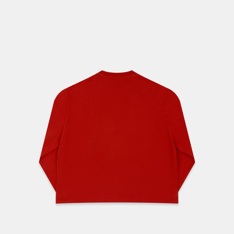 Bestsellers Variants / Core Longsleeve - Ruby Red