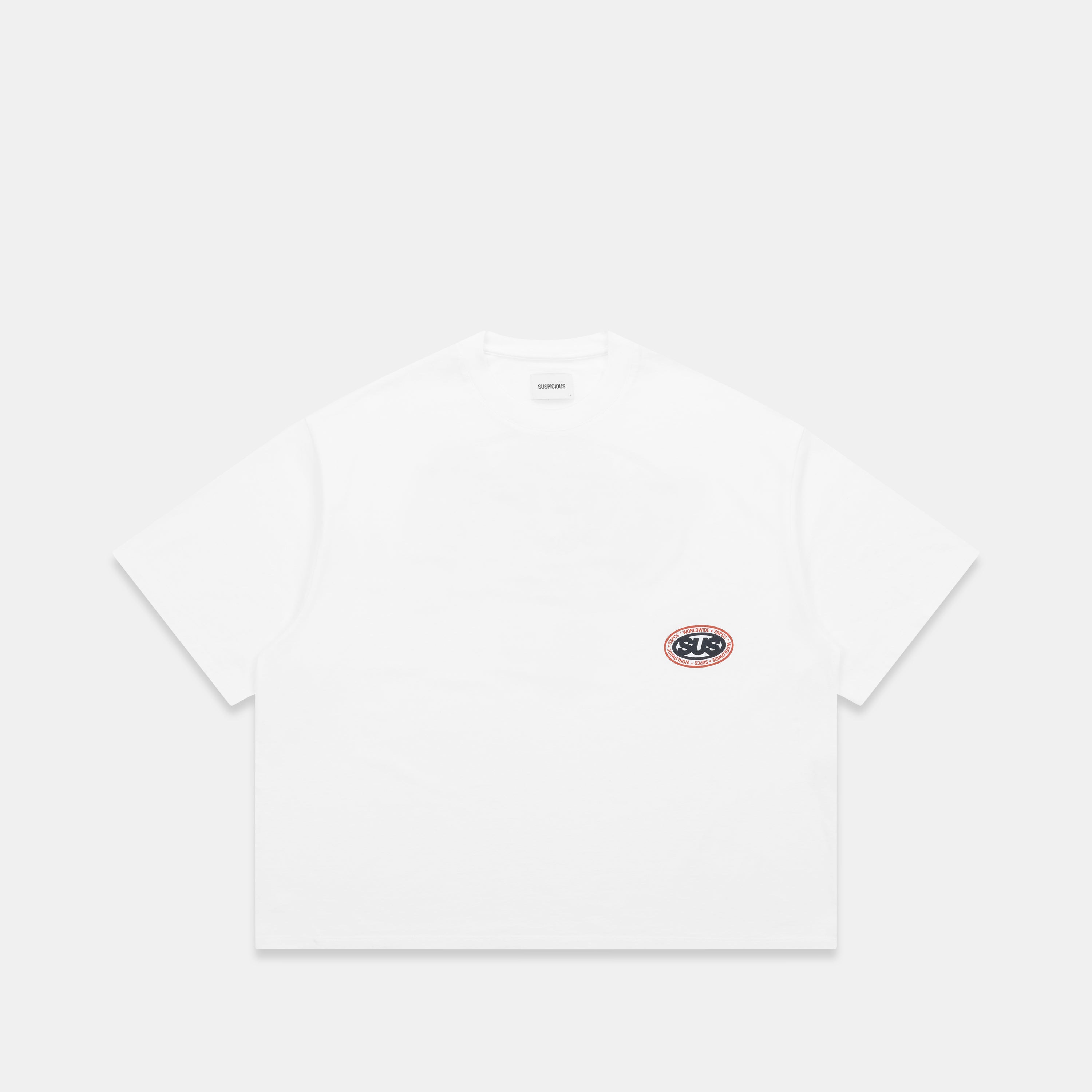 Global Tee - White – Suspicious Antwerp