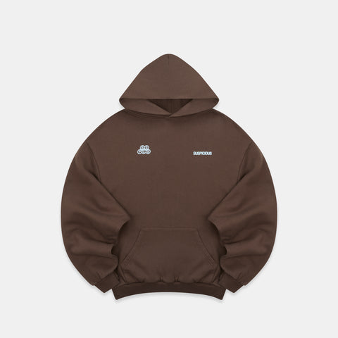 Winter1 / Landscape Hoodie - Espresso