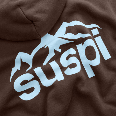 Winter1 / Landscape Hoodie - Espresso