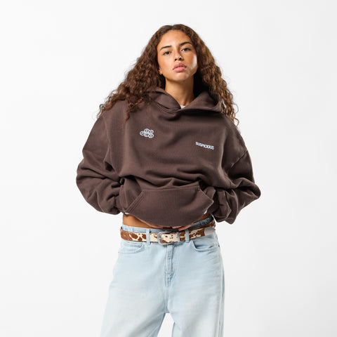 Winter1 / Landscape Hoodie - Espresso