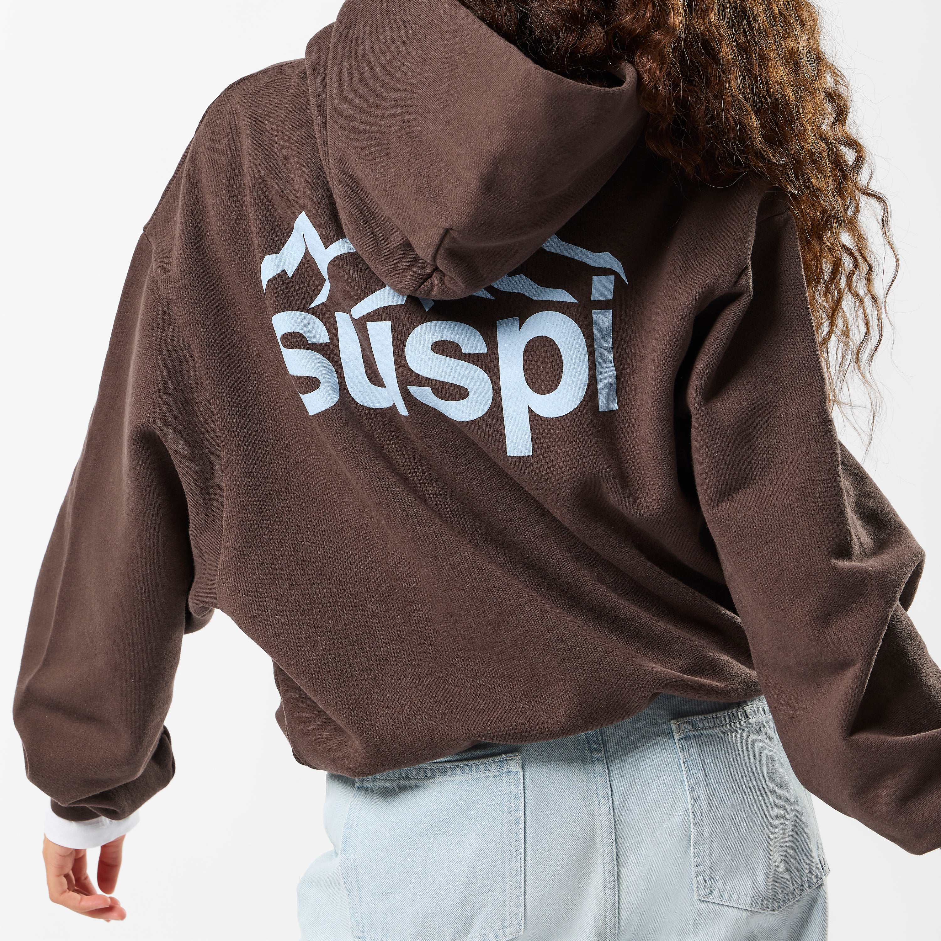 Landscape Hoodie - Espresso – Suspicious Antwerp