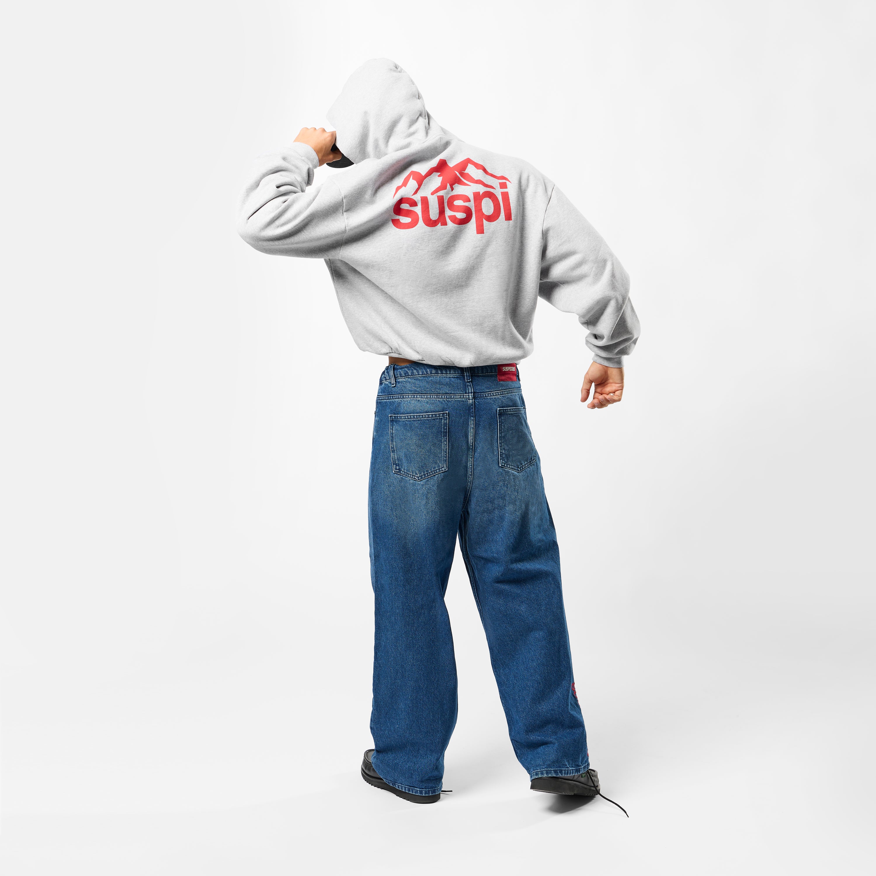 Landscape Hoodie - Heather Grey – Suspicious Antwerp