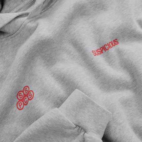 Winter1 / Landscape Hoodie - Heather Grey