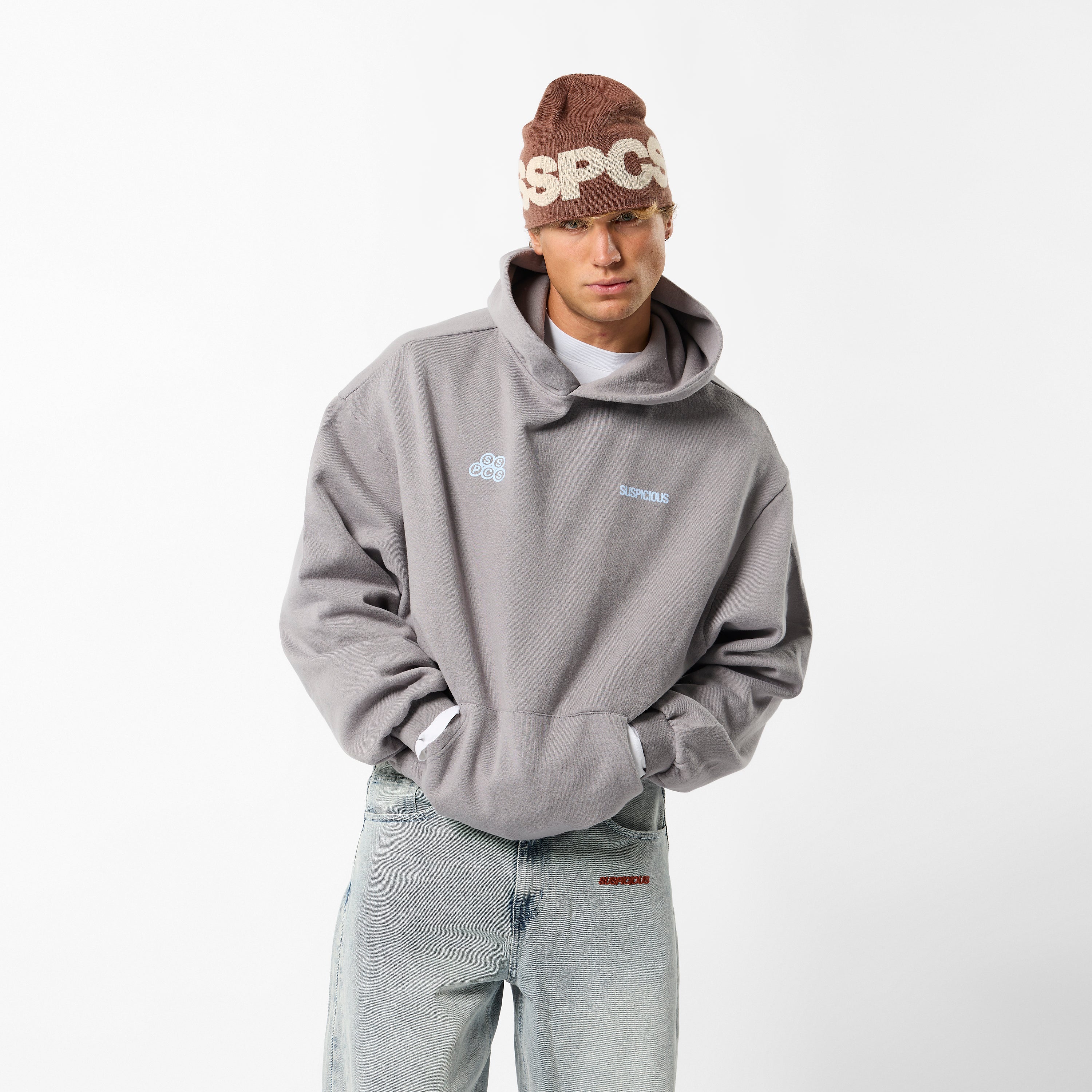 Landscape Hoodie - Slate – Suspicious Antwerp