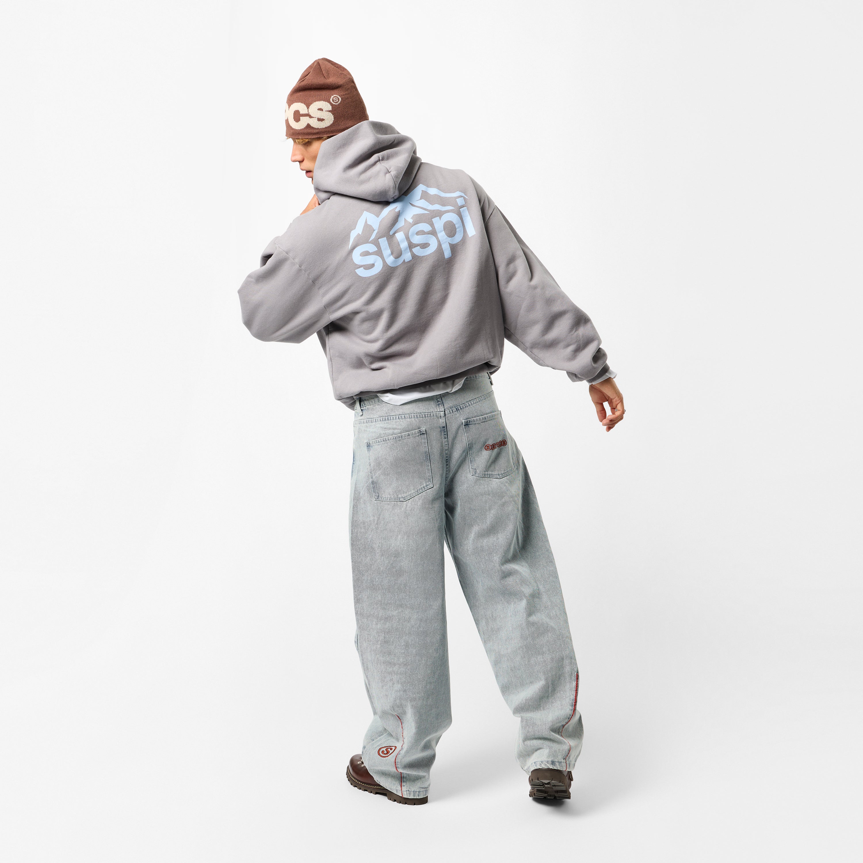 Landscape Hoodie - Slate – Suspicious Antwerp