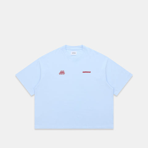 Summer / Offset Tee - Celestial Blue