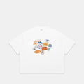 Winter3 / Patchwork Tee - White