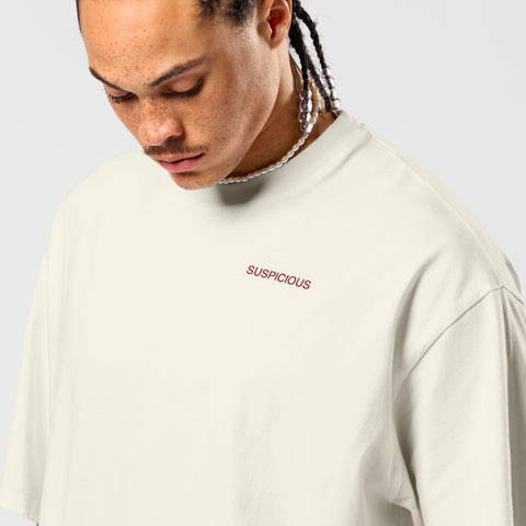 Winter3 / Race the map Tee - Natural