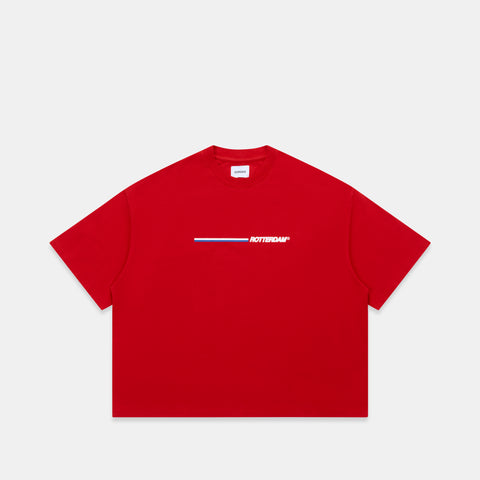 RDA / Rotterdam Exclusive Tee - Ruby Red