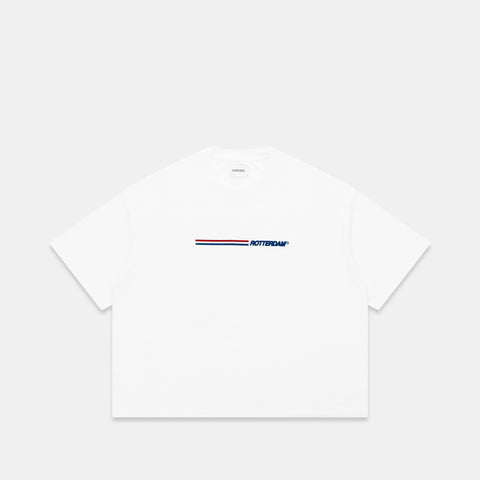 RDA / Rotterdam Exclusive Tee - White & Big Blue