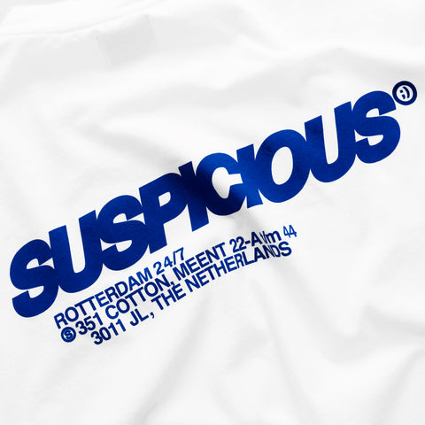 RDA / Rotterdam Exclusive Tee - White & Big Blue