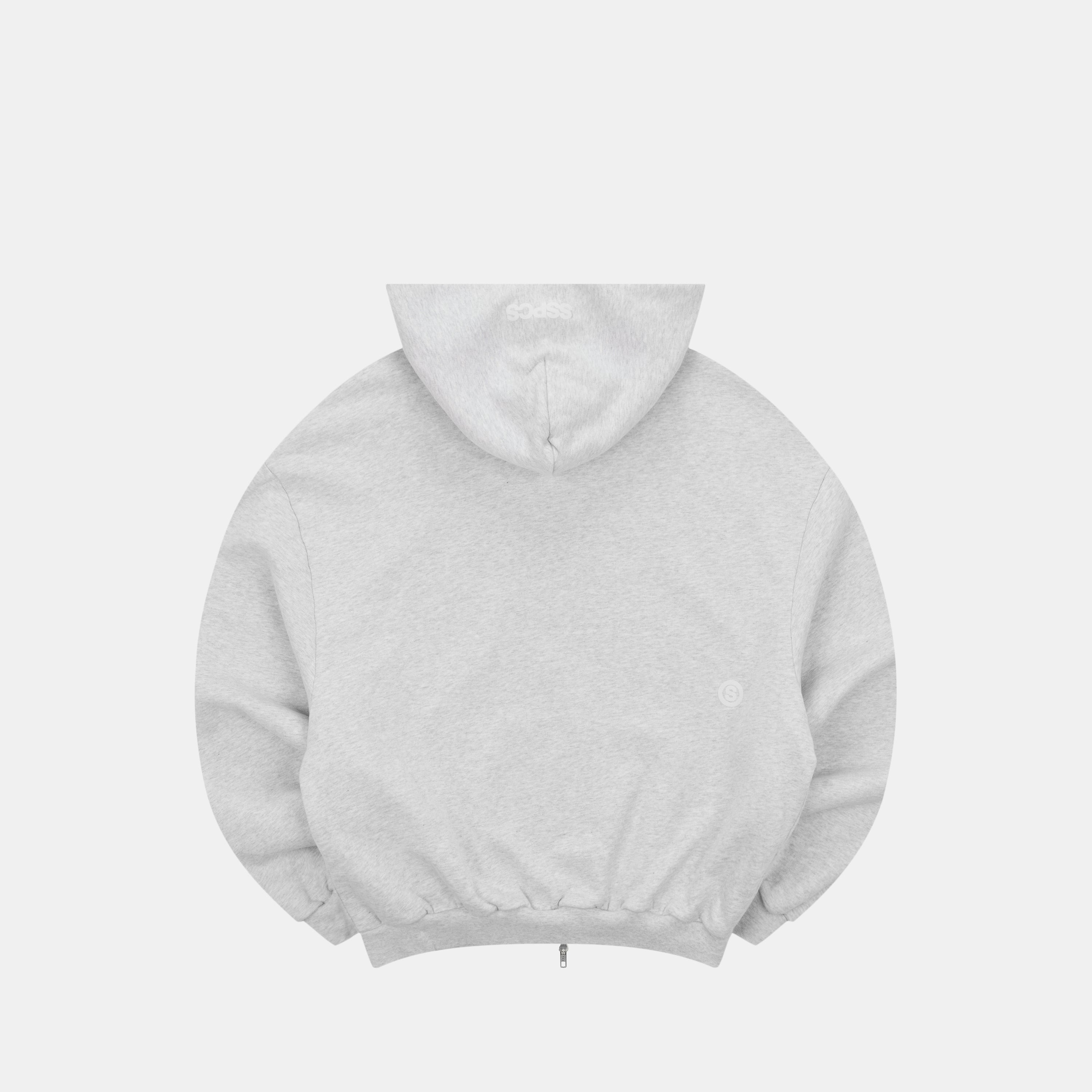 S2026 Zip-Up Hoodie - Ash – Suspicious Antwerp